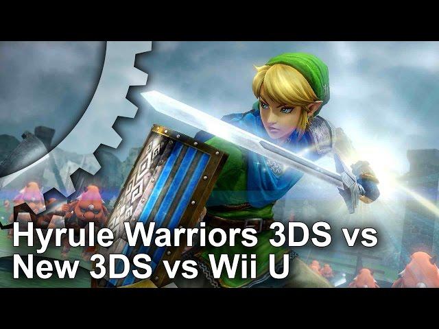 Hyrule Warriors New 3DS/3DS/Wii U Frame-Rate Test