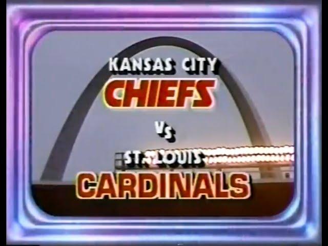 1986 Week 12 Kansas City Chiefs at St. Louis Football Cardinals Highlights