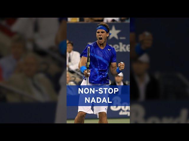 Nadal wins EPIC point against Djokovic! 