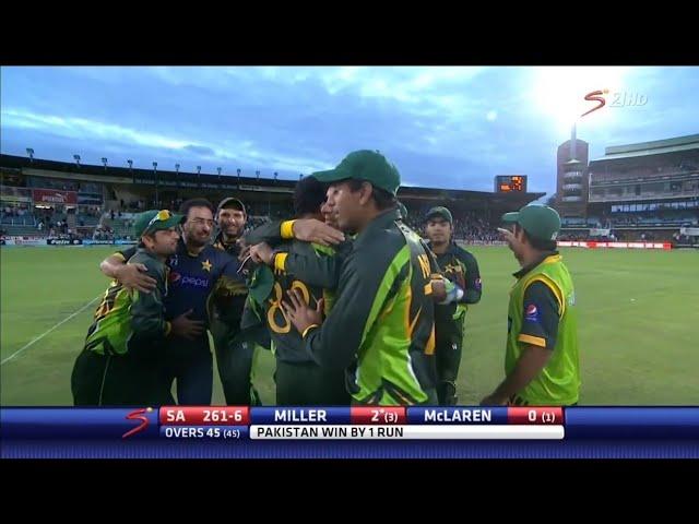 SOUTH AFRICA VS PAKISTAN 2ND ODI 2013 | HIGHLIGHTS THRILLER MATCH
