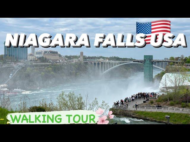 Niagara Falls NY  Sightseeing Walking Tour In Beautiful Niagara Falls State Park   2024 