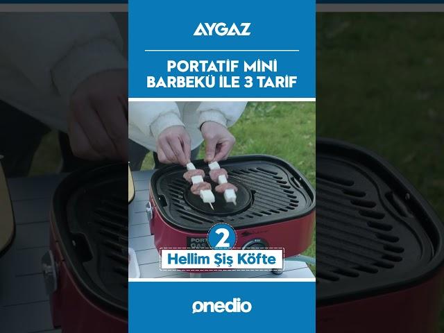 Portatif Mini Barbekü ile 3 pratik tarif! 