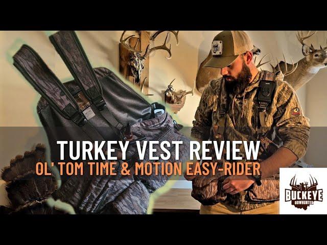 Turkey Vest Review - Ol' Tom Time & Motion Easy-Rider | Buckeye Bowhunter