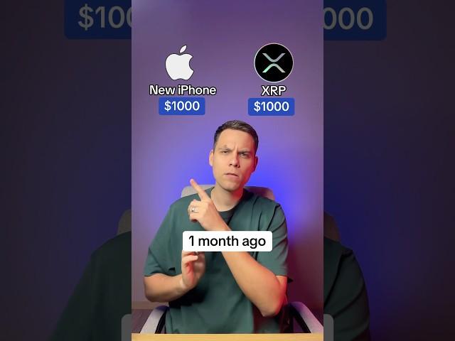 XRP or New iPhone #crypto #xrp #bitcoin #ripple