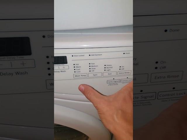 Whirlpool Duet Washer- Error code check.