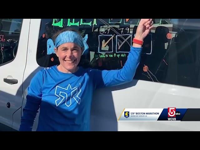 Ashland teacher runs Boston Marathon to support local kids