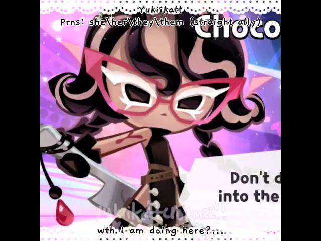  ˖° #CHOCODRIZZLECOOKIE ⸜ #SELFINSERT ꕤ ･#osc #projectsekai #cookierun #madokamagica #pokemon #vent