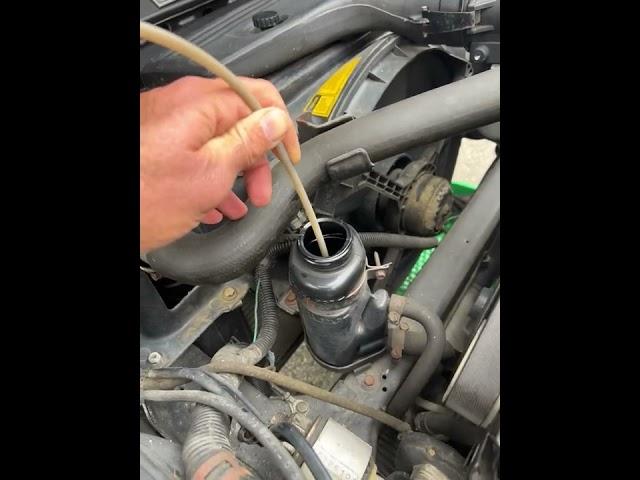C4 Corvette DIY: Power Steering Fluid Basic Service - 1984-1996 C4 Corvette