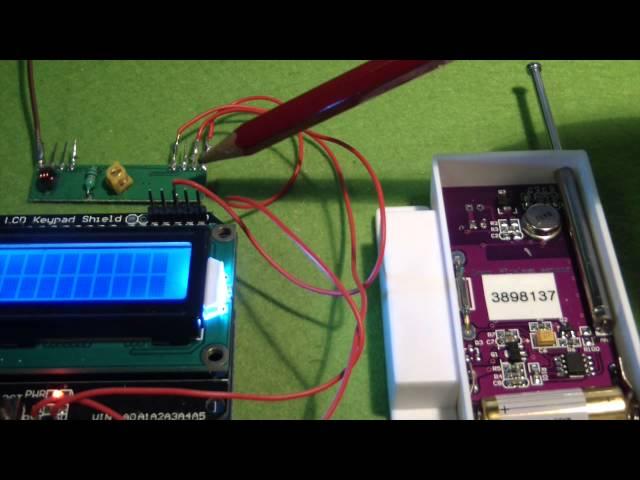 Tür-Fenster-Kontakt-Sensor auf 433 MHz Basis für fhem