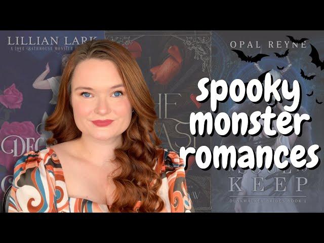 spooky monster romances | paranormal recs | collab with @NovelLife