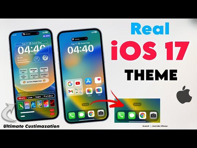 OG iPhone 15 Theme in XIAOMI, REDMI & POCO Phone's | Miui Convert iOS 17 | iOS Theme in Miui Theme