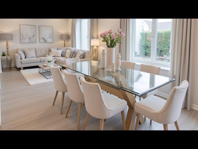 New Modern Dining Room Design Ideas 2025 Trendy Stylish Living Room Dining Table Decorating Ideas