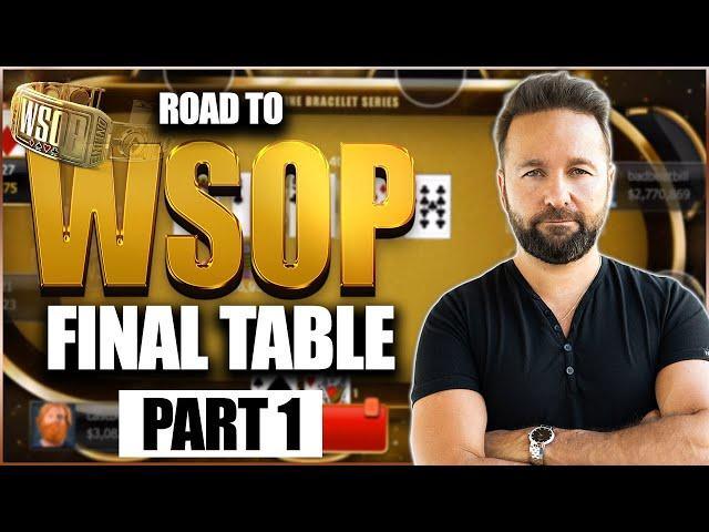 MODERN POKER Theory IN ACTION - ROAD to the WSOP FINAL TABLE