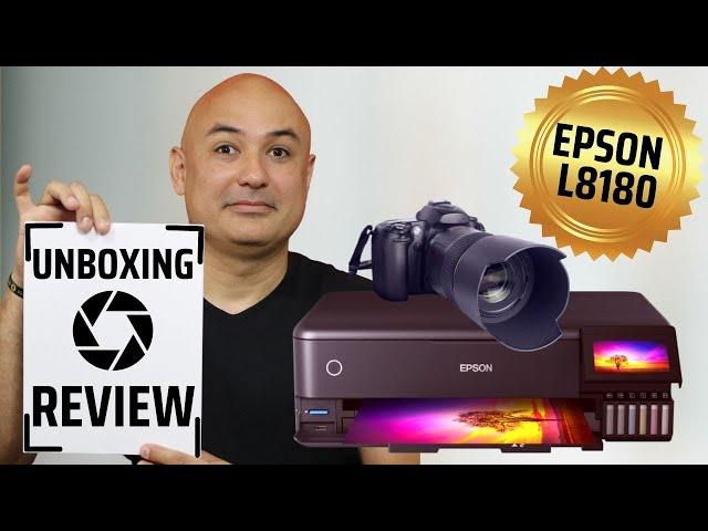 Epson L8180 Unboxing, Review e Instalação Wi-Fi