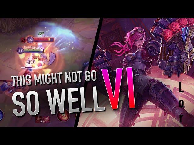 WILD RIFT | THIS MIGHT NOT GO SO WELL... | Vi Gameplay