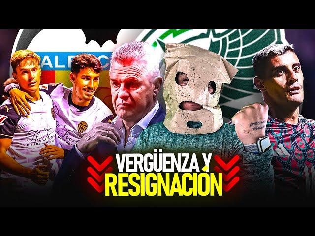 ¡QUÉ VERGÜENZA! MI REACCIÓN al PAPELÓN de MÉXICO vs VALENCIA C