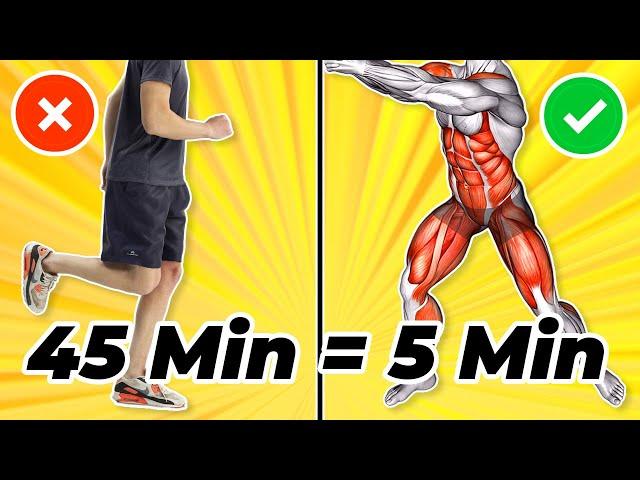 Science Says! 5 Min of these Exercises = 45 Min of Jogging