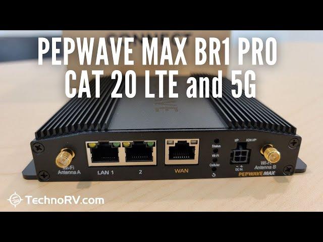 Pepwave BR1 PRO LTE and 5G Cellular Routers