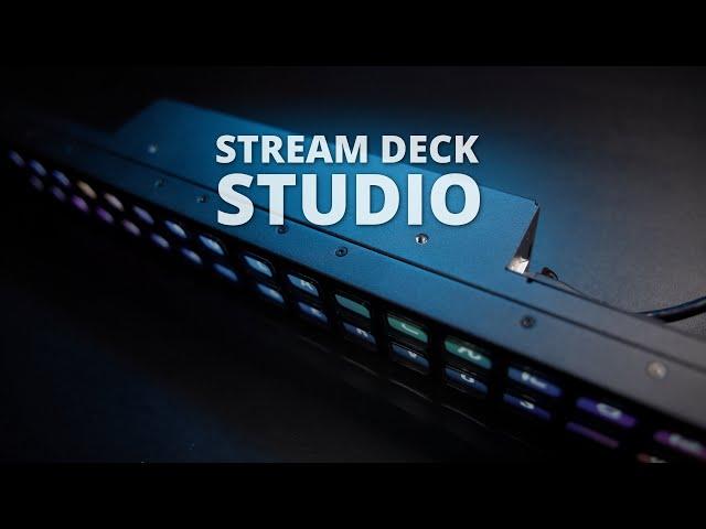 Elgato's Revolutionary Stream Deck Studio.. POE+ NFC in 1U Design!