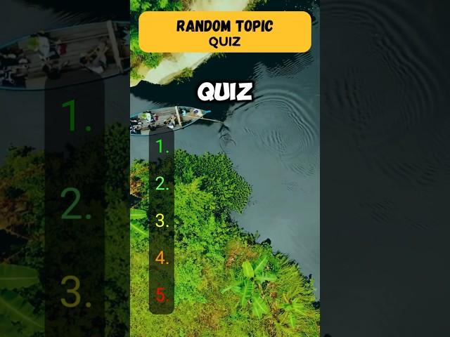 Only True Quiz Masters Can Get All 5 Right! Quick Quiz Challenge #shorts