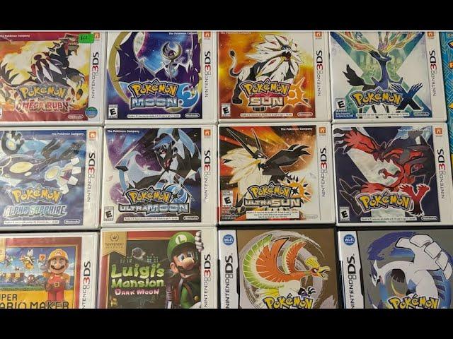 I BOUGHT EVERY POKEMON GAME FOR THE NINTENDO 3DS...