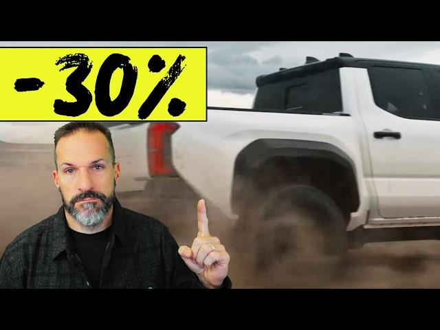 2024 Toyota Tacoma Sales Plummet by 30%! What Went Wrong?