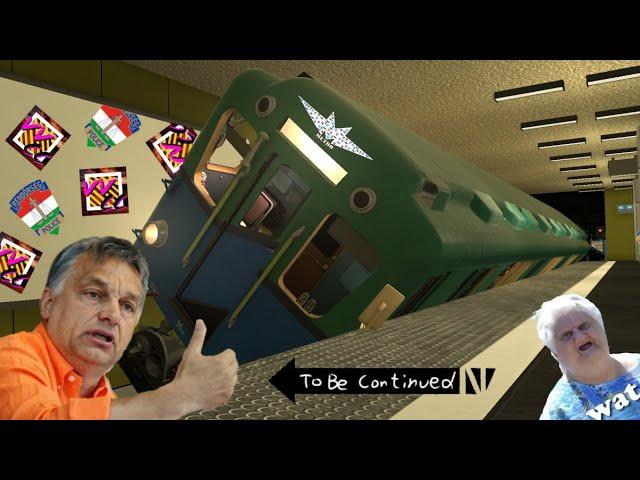 Garry's mod Metrostroi - TO BE CONTINUED meme compalition