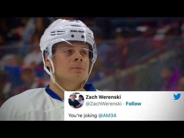 When A Rookie Auston Matthews SHOCKED The NHL.