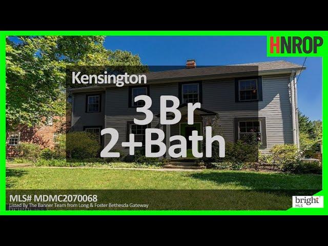 #HNROP Kensington Home For Sale  | Washington-Arlington-Alexandria