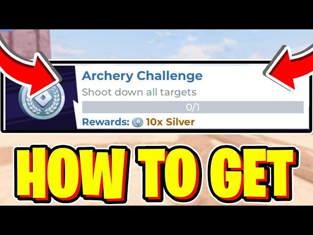 How To GET ARCHERY CHALLENGE QUEST In Roblox The Games Event!