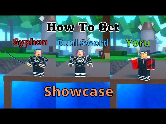 (Nok Piece) How to get/obtain all the {Swords and showcase}