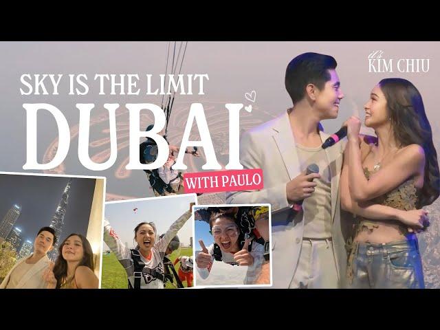 #KIMadvenCHIUre in DUBAI with Paulo Avelino (10KM Run, Food Trip & Skydive) | Kim Chiu