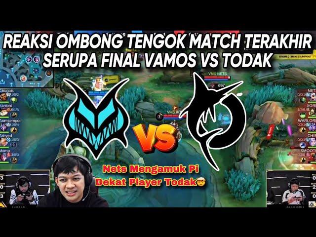 MATCH TERAKHIR SERUPA GRANDFINAL ANTARA VAMOS VS TODAK MPLMY S14