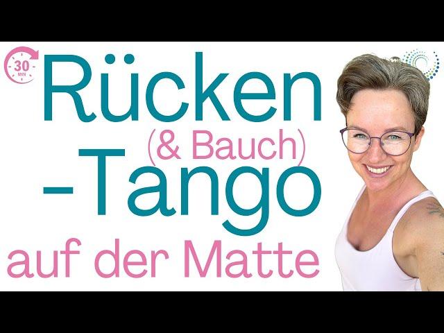 für Rücken, Beckenboden & Figur-  Rückentango auf der Matte