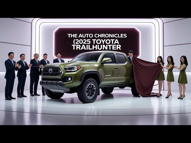 2025 Toyota Tacoma Trailhunter: The Ultimate Off-Road Adventure Truck!!