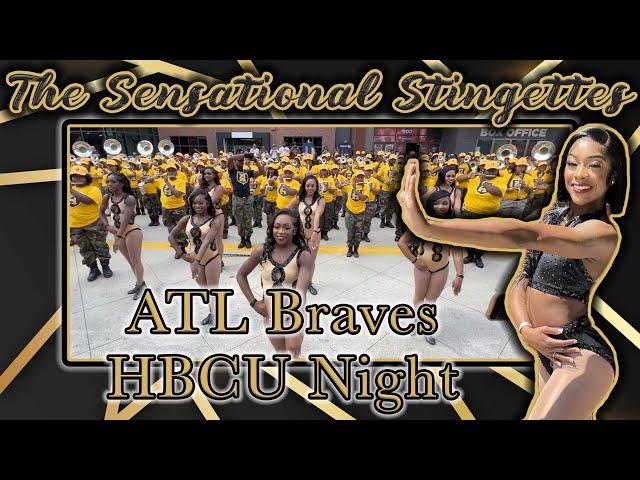 The Sensational Stingettes | Atlanta Braves HBCU night