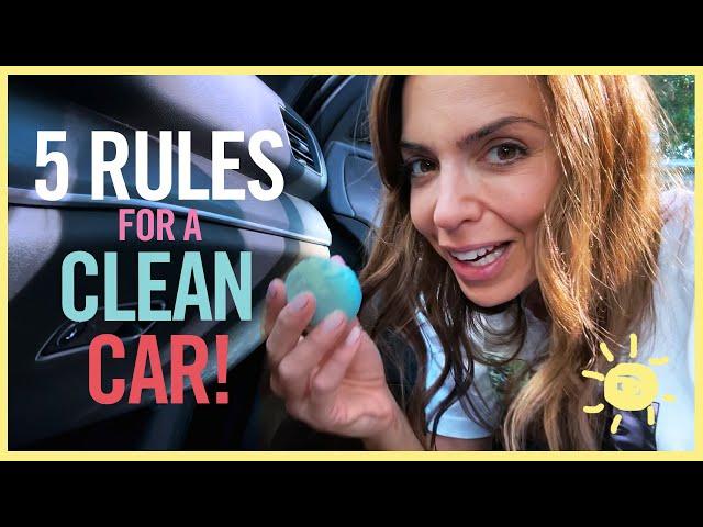 5 RULES FOR CLEAN CAR!!! *30 Day Challenge*