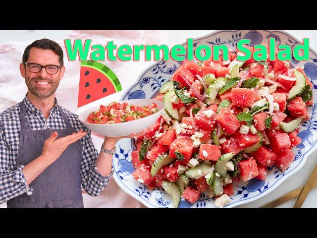 Delicious Watermelon Salad for Summer