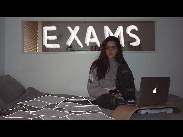 the weekend before exams (21hrs of study) // leaving cert