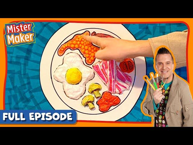 Mister Maker  Series 3, Episode 2 | Yoghurt Container Plants  | FULL EPISODE