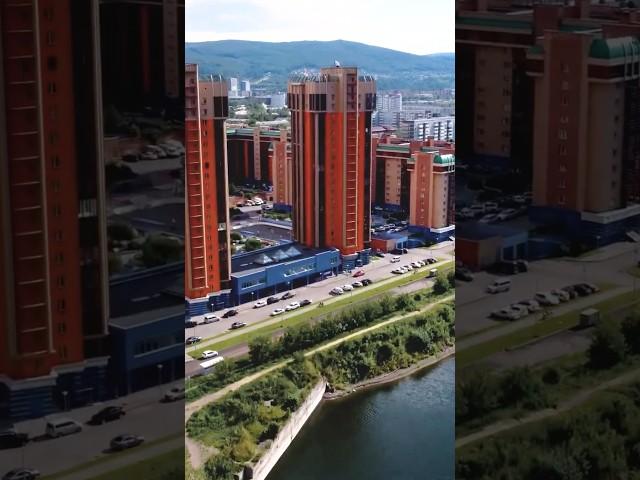 Красноярск - это ЧТО? Мосты, ГЭС, Енисей… #красноярск #сибирь #енисей #россия