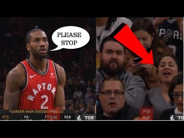 Kawhi Leonard Gets Booed By Spurs Fan He Looks Heartbroken!