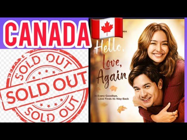 ‘HELLO, LOVE, AGAIN’ NOW SHOWING SOLD OUT TICKETS EDMONTON ALBERTA CANADA  #canada #buhaysacanada