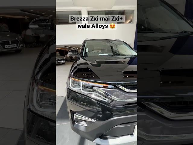 New Maruti Suzuki Brezza ZXi Black Colour 2023  #shorts #brezza #black #youtubeshorts #brezza2023