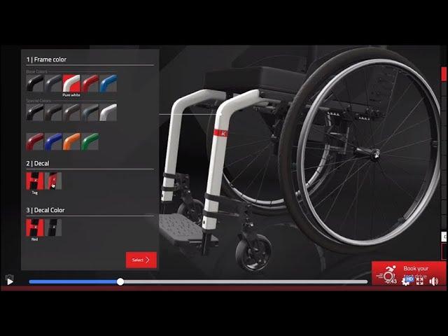 Invacare Kuschall Visualiser