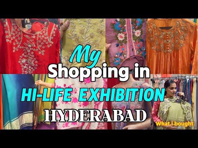 SHOPPING VLOG|| HI-LIFE EXHIBITION HYDERABAD|What i Bought #shoppingvlog #mypurchases #hyderabadvlog