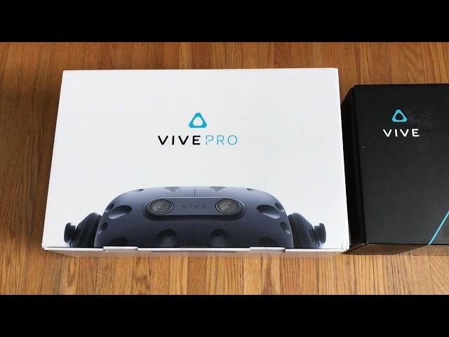 HTC Vive vs  Vive Pro  blogger comparison