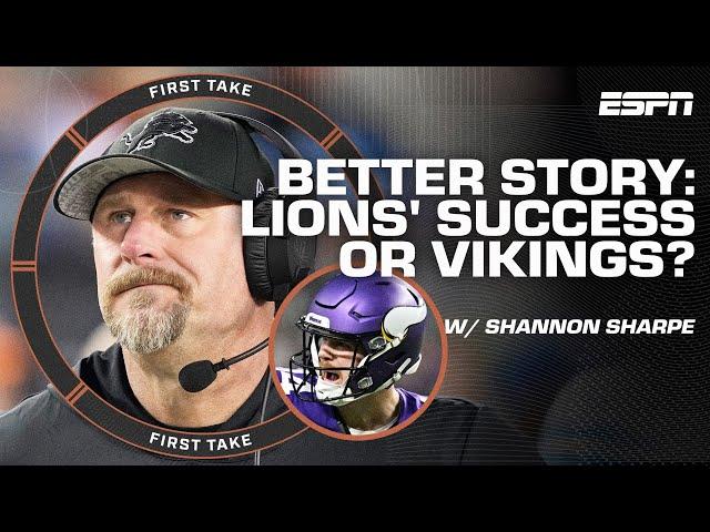 UNHAPPY ENDING coming for Lions?  Dom weighs in on Lions-Vikings as better storyline | First Take