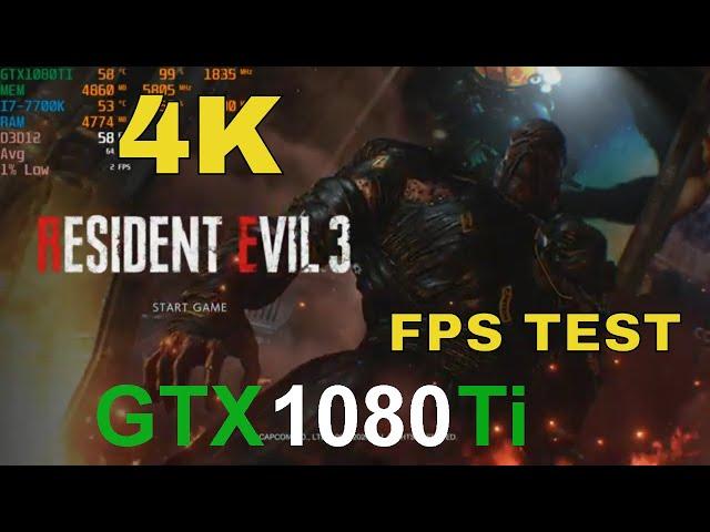 Resident Evil 3 Remake Demo Walkthrough GTX 1080 Ti DX12 4K 60 fps Looks Amazing in 2020