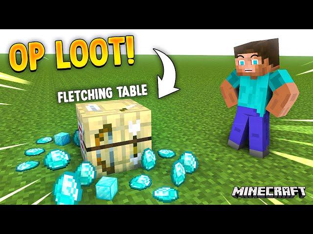 Minecraft But there are Custom Fletching Tables...